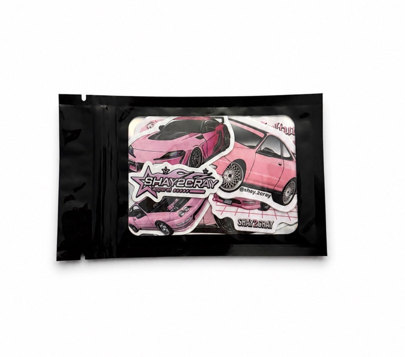5pcs Random Shay2Cray Sticker Pack