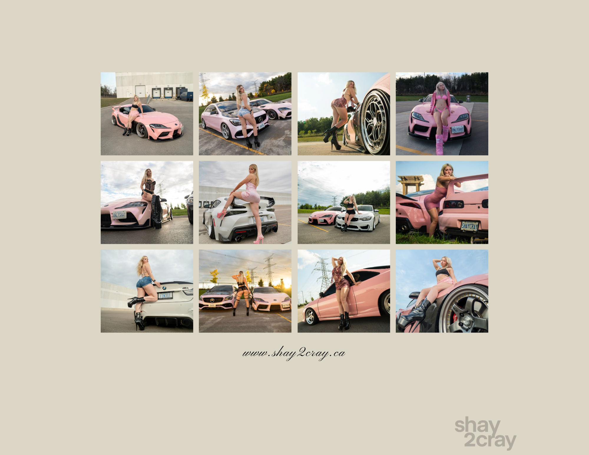 Shay2Cray Model Calendar 2026