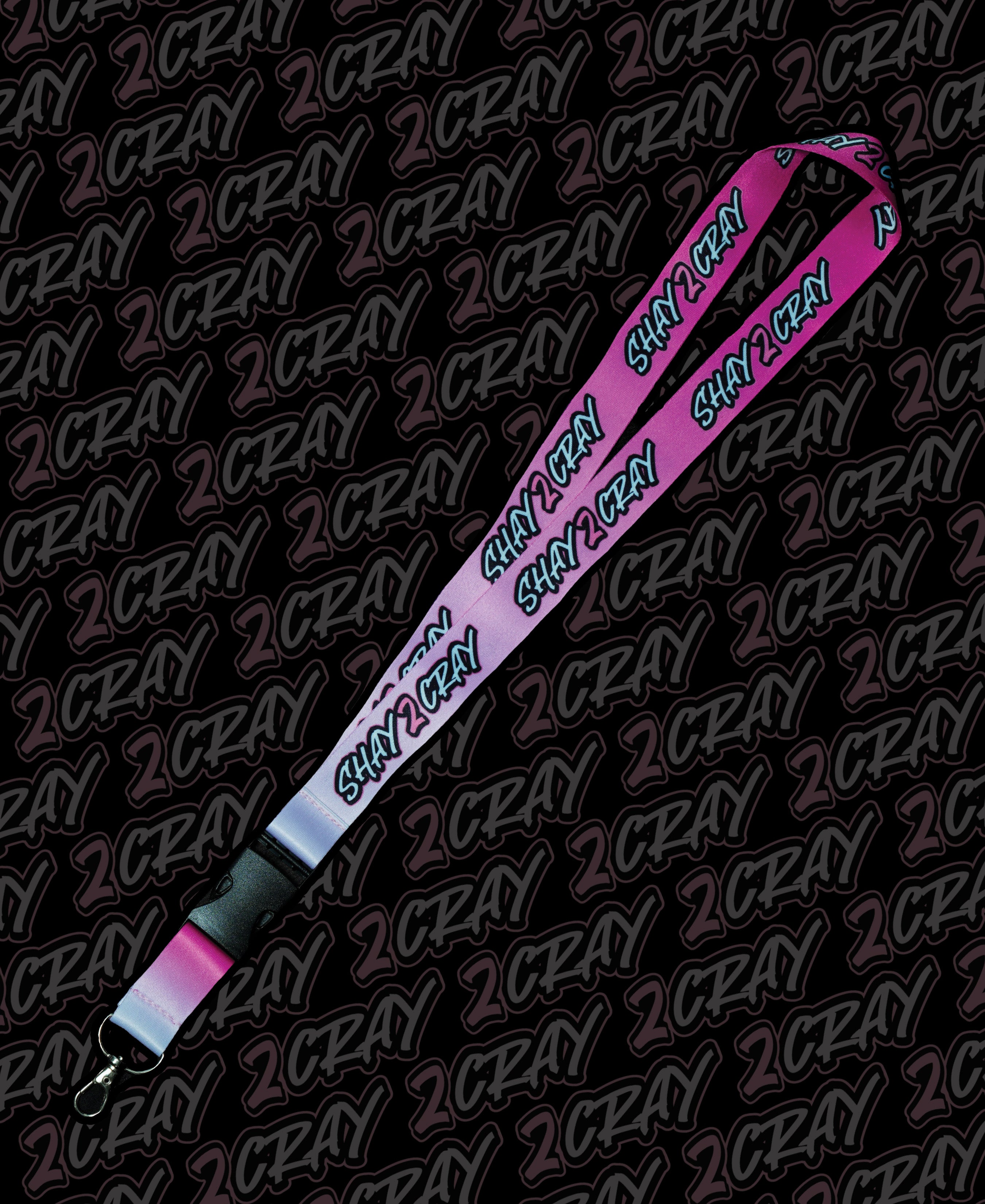 Shay2Cray Pink Lanyard